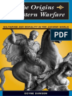 The Origins of Western Warfare Militarism and Moralityn The Ancient World