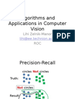 Algorithms and Applications in Computer Vision: Lihi Zelnik-Manor ROC
