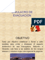 Simulacro de Evacuacion