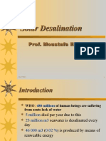 Solar Desalination