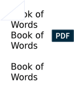 Book of Words