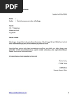 Contoh Form Permintaan Barang