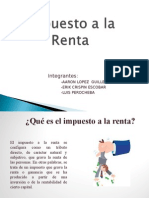 Impuesto a la Renta: Categorías de Renta y Obligados al Pago