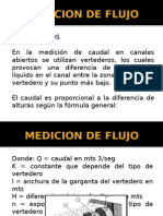 Medicion de Flujo