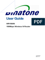 WR1500N - 2.0 User Guide