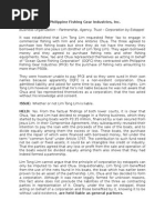 Download Tong Lim vs Philippine Fishing Gear Industries by Jill C Bunda SN253931958 doc pdf