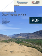 Geología de La Ciudad Sagrada de Caral%2c 2011