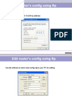 Edit Router Config Using FTP