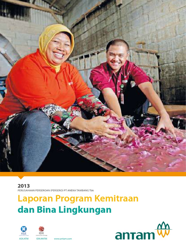 Laporan PKBL 2013 PT ANTAM Tbk | PDF