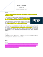 People V Maceren: Ratio The Rule-Making Power Must Be Confined To Details For Regulating The Mode or