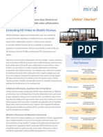 LifeSize ClearSea Datasheet EN PDF