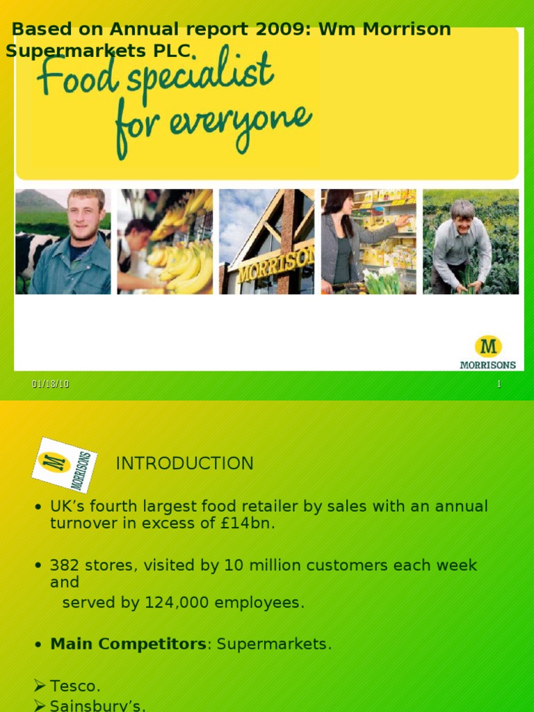 Financial Analysis of MorrisonsUK Retailer (Accounting) PDF