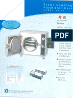 Front Loading sterlizer 