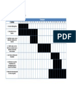 Cronograma de Actividades Areas de Grado