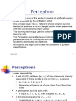 Perceptron: Learning Rule. Generalize From Its Training Vectors and Work With