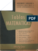 Tablas Matemáticas - Arquímedes Caballero