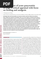 Download Management of acute pancreatitis in dogs a critical appraisal with focus on feeding and analgesia by William Chandler SN253960698 doc pdf