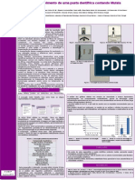 Poster Desenvolvimento de Pasta Dentífrica Contendo Mulala III CIBAP