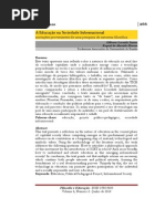 A Educação Na Sociedade Informacional