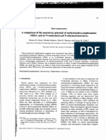 A Comparison of The Neurotoxic Potential of Methylenedioxyamphetamine (MDA) and Its N-Methylated and N-Ethylated Derivatives