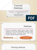 Tutorial Disfonia