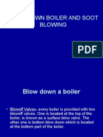 Blow Down Boiler and Soot Blowing