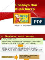 ANALISIS BAHAYA HACCP