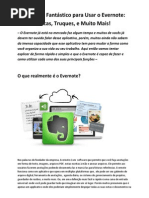 Artigo sobre o evernote