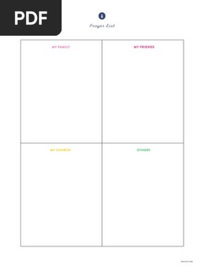 Prayer List.printable