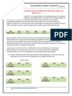 Crecimiento Poblacional en La Ciudad de Chiclayo Desde 1961 Hasta 2013