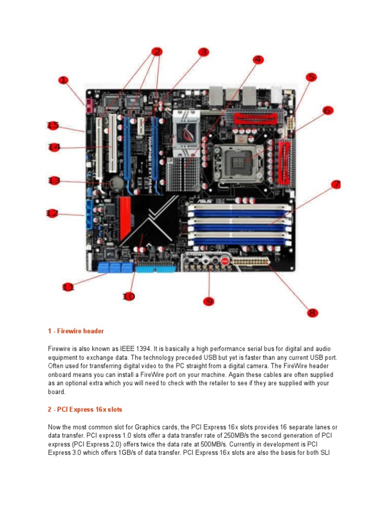 Firewire Header Overview | PDF