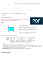 Variation de Vitesse Moteurs CC