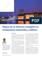 Artículo Eficiencia Energética en Instalaciones Industriales y Edificios