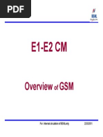Chapter 01.Overview of Gsm