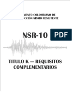 NSR 2010 - Titulo K