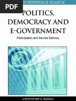 Download Politics Democracy and E-Government by Forumi Rinor Udsh SN253985670 doc pdf