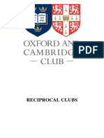 Download Reciprocal Clubs of Oxford and Cambridge Club by Max SN253986368 doc pdf