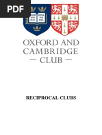 Download Reciprocal Clubs of Oxford and Cambridge Club by Max SN253986368 doc pdf