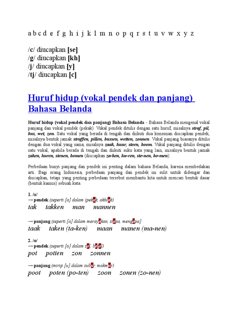 Bahasa Belanda Pdf