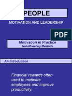 3.motivation - Non-Monetary Methods