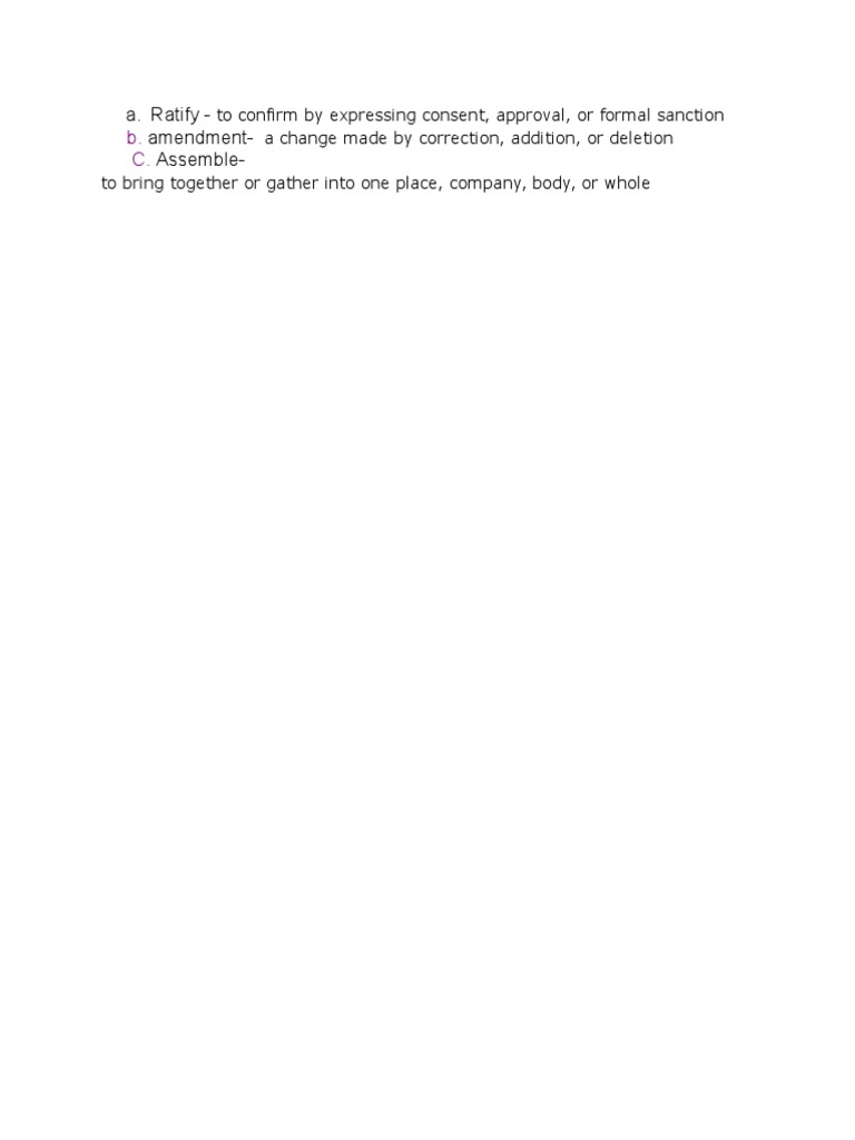 Key Definitions for Legal Terms | PDF