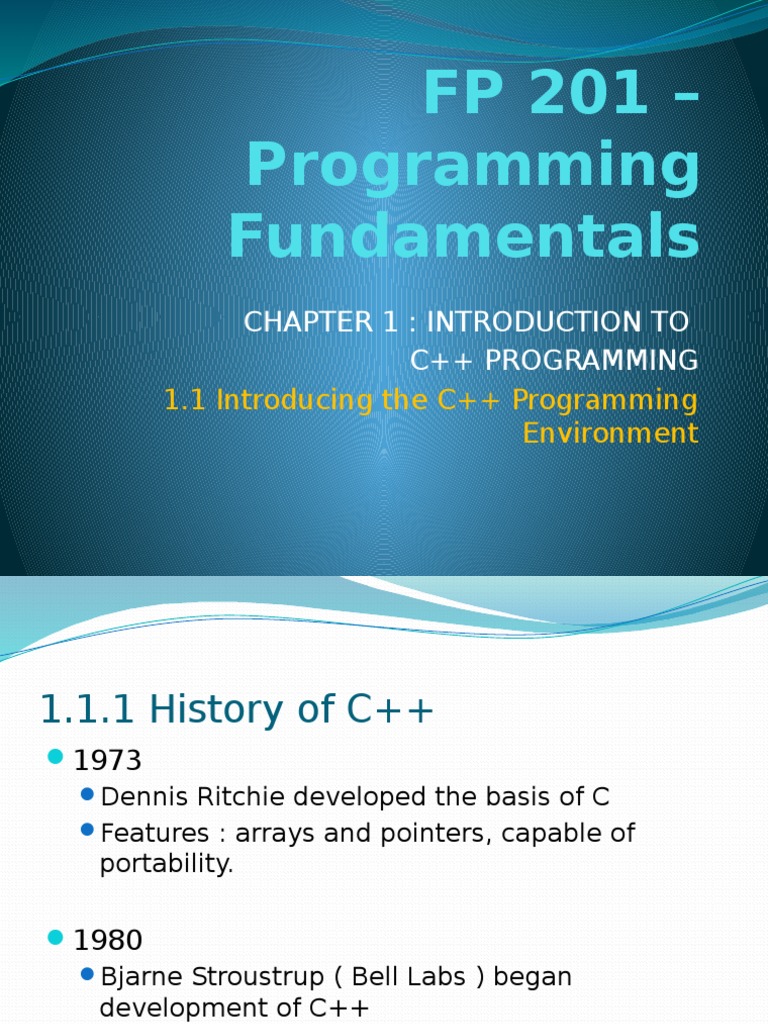 C++ Basics for Beginners | PDF | C++ | C (Programming Language)
