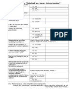 Chestionar Proiect Fabricat de Tanar Intreprinzator