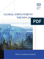 Global Employment Trends 2014 - Risk of a Jobless Recovery
