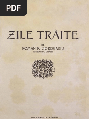 Roman Ciorogaru Zile Traite