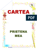 proiect tematic cartea