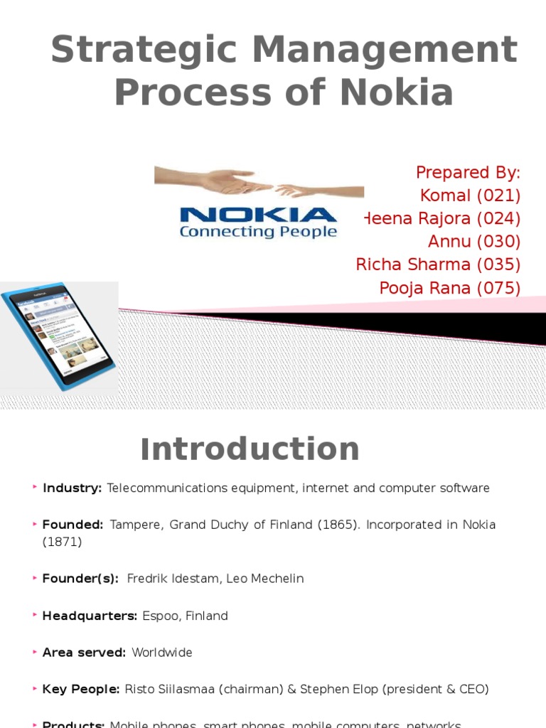 Nokia Strategies | PDF