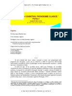 Disonanta Cognitiva. Paradigme Clasice Part i (v-2014)