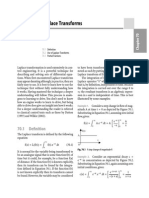 Use of Laplace Transforms Partial Fractions