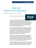 How Big Data Can Improve Manufacturing